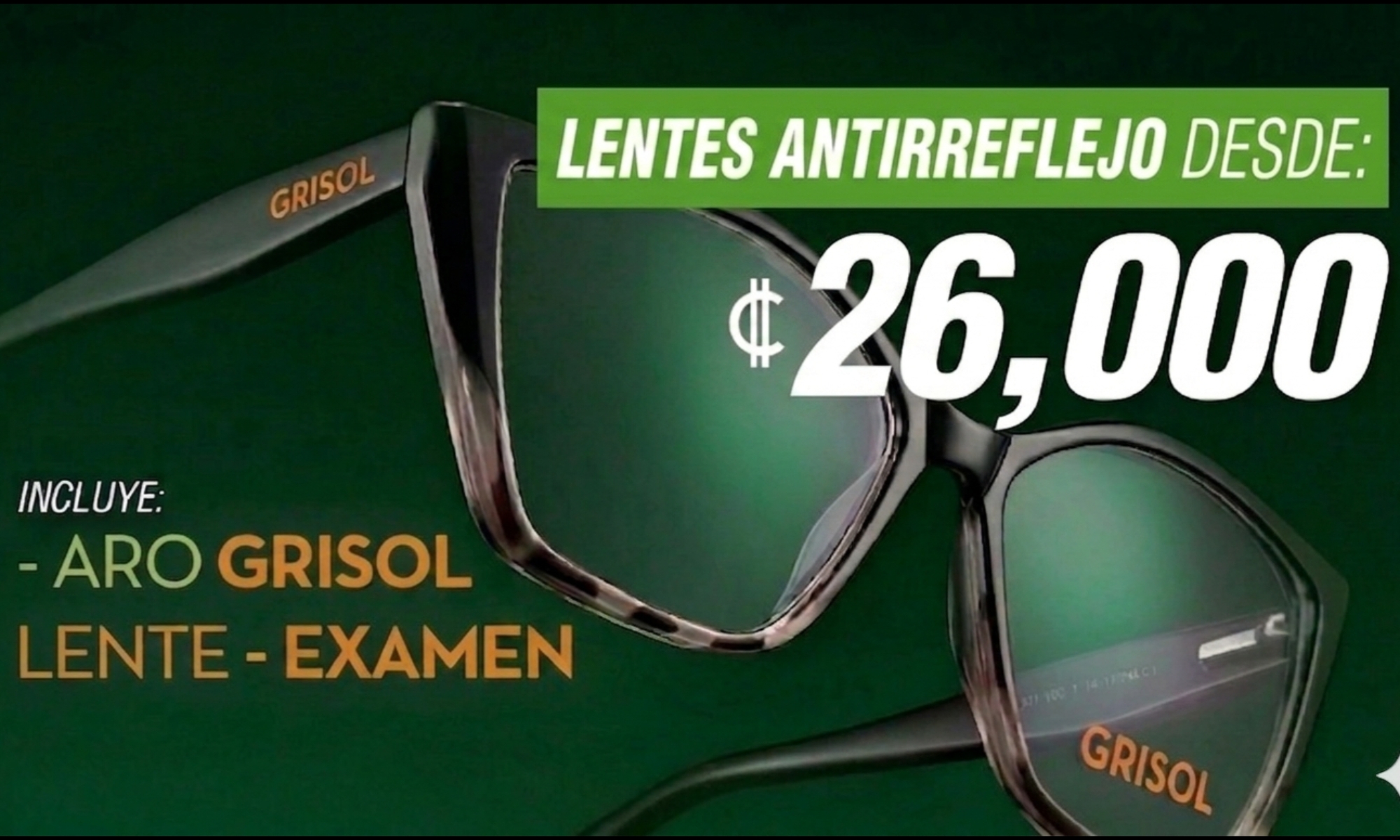 Anteojos oferta antirreflejo 26