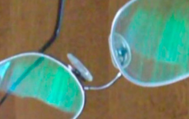 Lentes antirreflejo verde normal