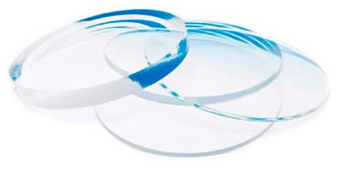 Lentes poly blanco